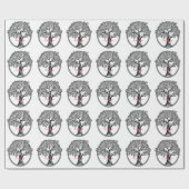 Lebensbaum Thunder_Cove Geschenkpapier (Flach)