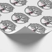 Lebensbaum Thunder_Cove Geschenkpapier (Ecke)