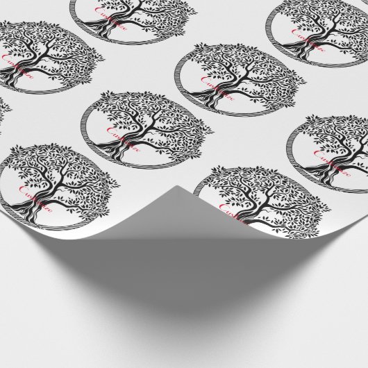 Lebensbaum Thunder_Cove Geschenkpapier (Ecke)