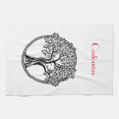 Lebensbaum Thunder_Cove  Geschirrtuch (Horizontal)