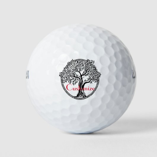 Lebensbaum Thunder_Cove Golfball (Vorderseite)