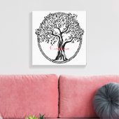 Lebensbaum Thunder_Cove Leinwanddruck (Insitu (Wohnzimmer))