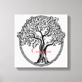 Lebensbaum Thunder_Cove Leinwanddruck (Vorderseite)