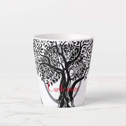 Lebensbaum Thunder_Cove Milchtasse (Vorderseite)