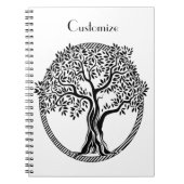 Lebensbaum Thunder_Cove Notizblock (Vorderseite)