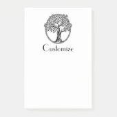 Lebensbaum Thunder_Cove    Post-it Klebezettel (Vorderseite)