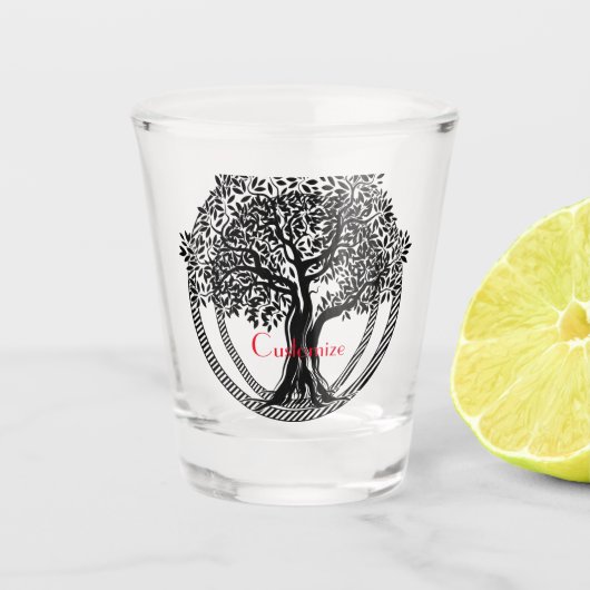 Lebensbaum Thunder_Cove Schnapsglas (Vorderseite)