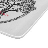 Lebensbaum Thunder_Cove  Schneidebrett (Ecke)