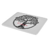 Lebensbaum Thunder_Cove  Schneidebrett (Ecke)