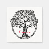 Lebensbaum Thunder_Cove Serviette (Vorderseite)