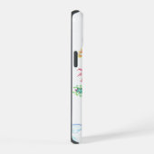 Lebensbaum und Tänzer iPhone 15 Hülle (Rechte Seite)