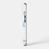 Lebensbaum und Tänzer iPhone 15 Hülle (Linke Seite)