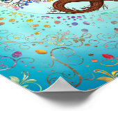 Lebensbaum - Unendlichkeit Poster (Ecke)