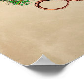 Lebensbaum - Unendlichkeit Poster (Ecke)