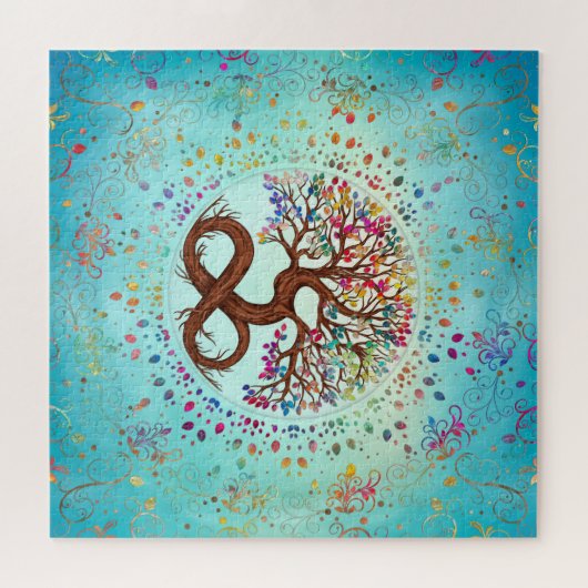 Lebensbaum - Unendlichkeit Puzzle (Horizontal)