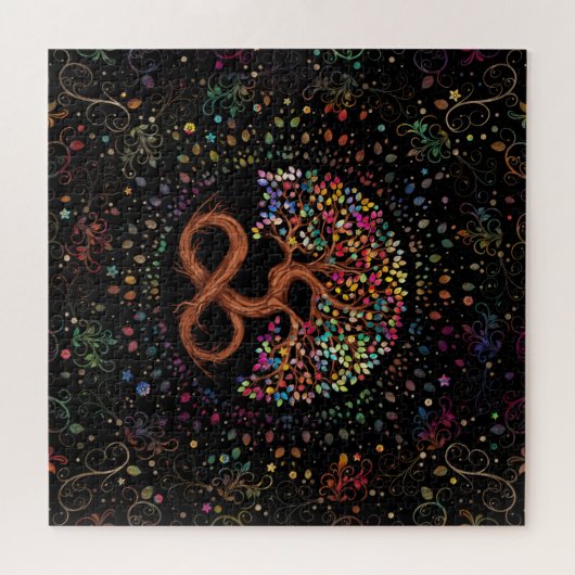 Lebensbaum - Unendlichkeit Puzzle (Horizontal)