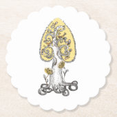 Lebensbaum Untersetzer (Vorderseite)