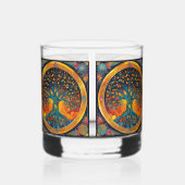 Lebensbaum v2 whiskyglas (Links)