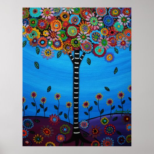 LEBENSBAUM VII POSTER (Vorne)