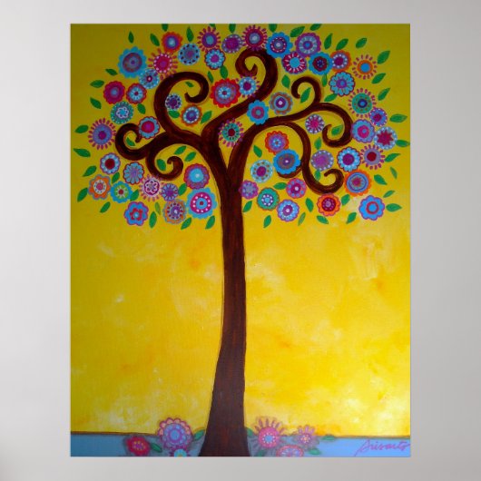 LEBENSBAUM VII POSTER (Vorne)