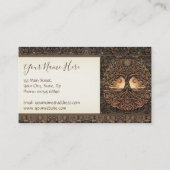 Lebensbaum Visitenkarte (Rückseite)