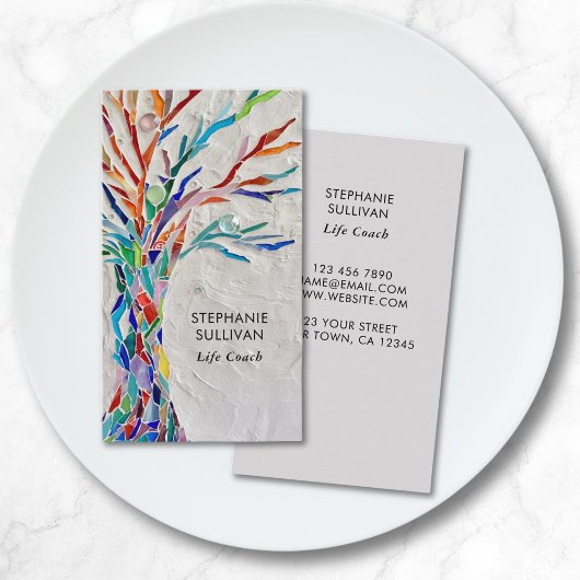 Lebensbaum Visitenkarte