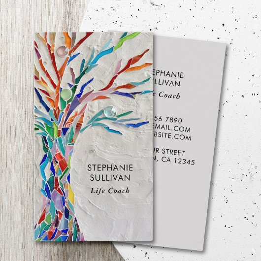 Lebensbaum Visitenkarte