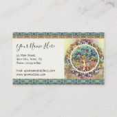 Lebensbaum Visitenkarte (Rückseite)