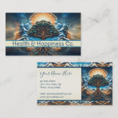 Lebensbaum Visitenkarte (Vorne/Hinten)