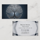 Lebensbaum von Amelia Carrie Visitenkarte (Vorne/Hinten)