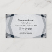 Lebensbaum von Amelia Carrie Visitenkarte (Rückseite)