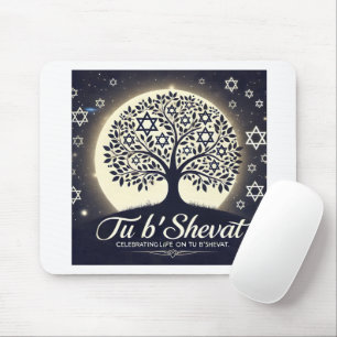 Lebensbaum von Du B'Shevat - Ein ewiges Symbol Mousepad