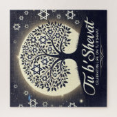 Lebensbaum von Du B'Shevat - Ein ewiges Symbol Puzzle (Vertikal)