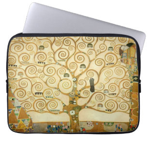 Lebensbaum von Gustav Klimt Laptopschutzhülle