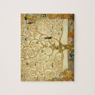 Lebensbaum von Gustav Klimt Puzzle