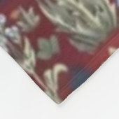 Lebensbaum William Morris Red Fleecedecke (Ecke)