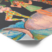 Lebensbaummotiv Poster (Ecke)