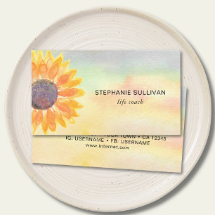 Lebensbegleiter QR Code Farbe Visitenkarte