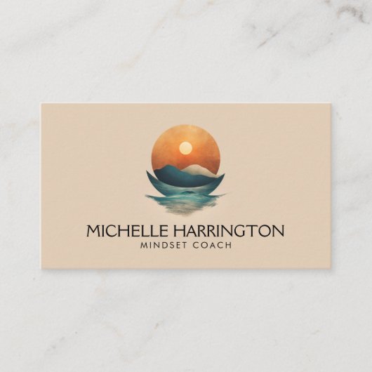 Lebensberatung, Meditation Visitenkarte (Vorderseite)