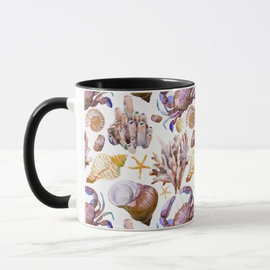 Lebensbild des Meeresspiegels 4 Tasse (Links)