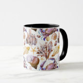 Lebensbild des Meeresspiegels 4 Tasse (VorderseiteRechts)