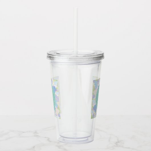 Lebensblume, Acryltrinkbecher (Rechts)