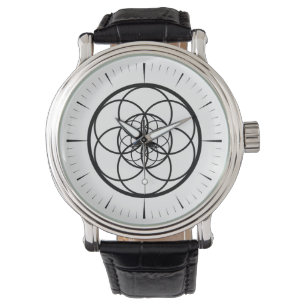 Lebensblume Armbanduhr