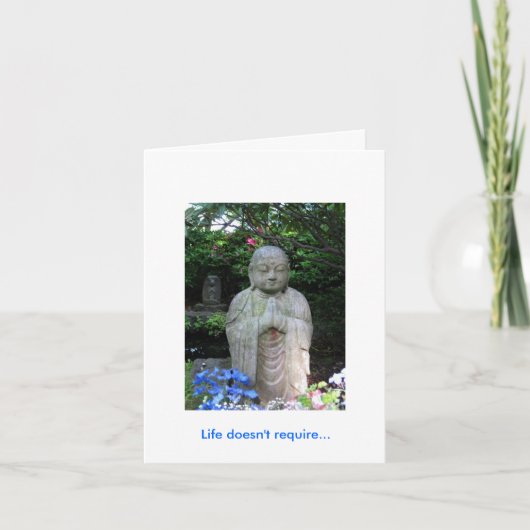 Lebensbotschaft Karte (Vorderseite)