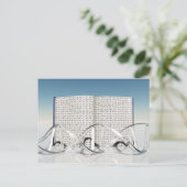 Lebensbuch Postkarte (Stehend Vorderseite)