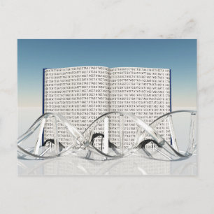 Lebensbuch Postkarte