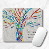 Lebenscoach Baum des Lebens Mousepad