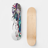 Lebensdame Skateboard (Vorderseite)
