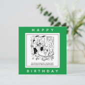 Lebensdauer der Autobahn im Schnellstraßen-Cartoon Karte (Stehend Vorderseite)