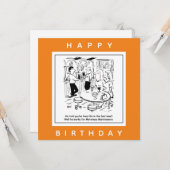 Lebensdauer der Autobahn im Schnellstraßen-Cartoon Karte (Vorderseite/Rückseite Beispiel)